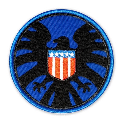 American Flag and Blue Eagle Patch Goat Trail Tactical