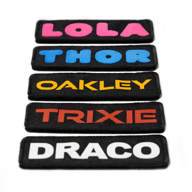 Custom Velcro Patches Dog Harness  Velcro Name Patch Dog Harness - Large  Dog Pet - Aliexpress