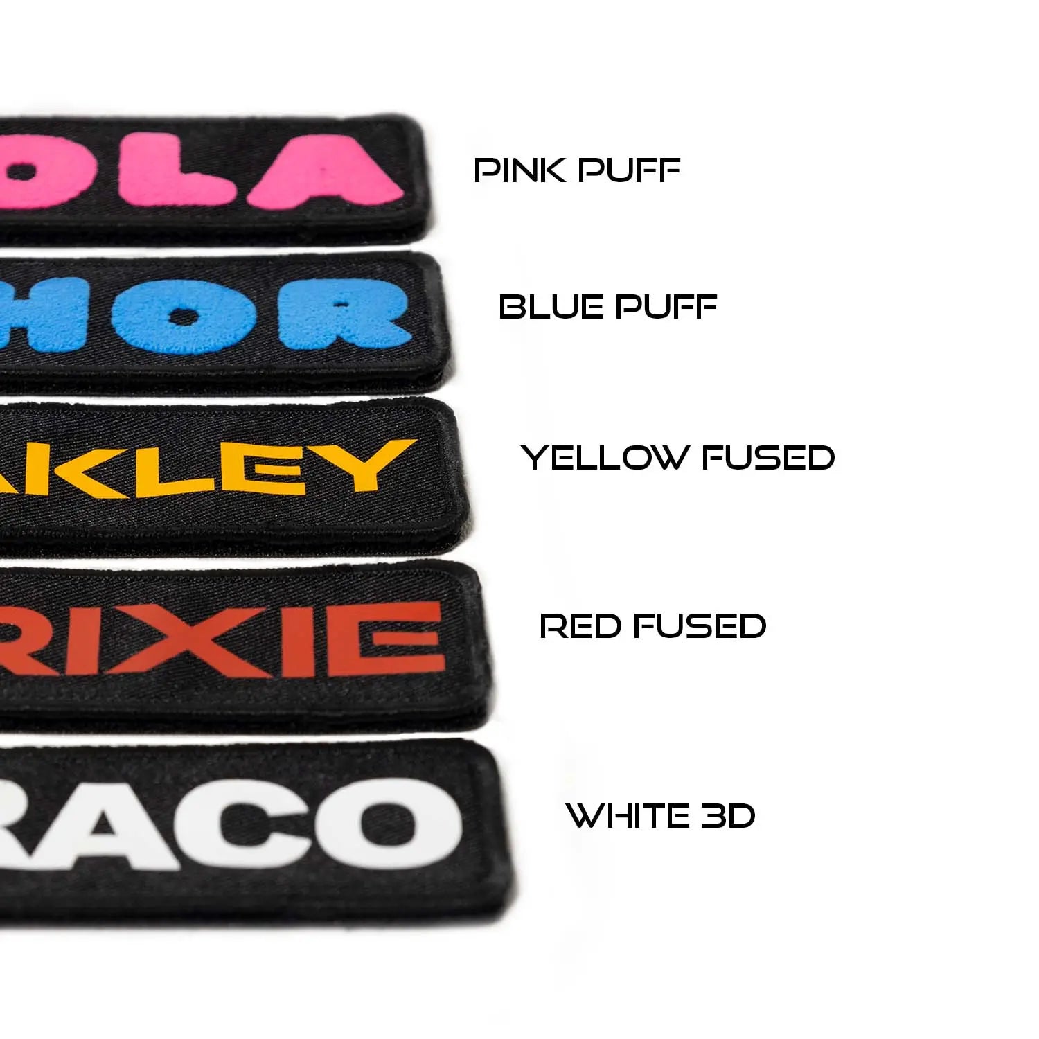 Custom Name Patch for 2 Working Dog K9 Collar