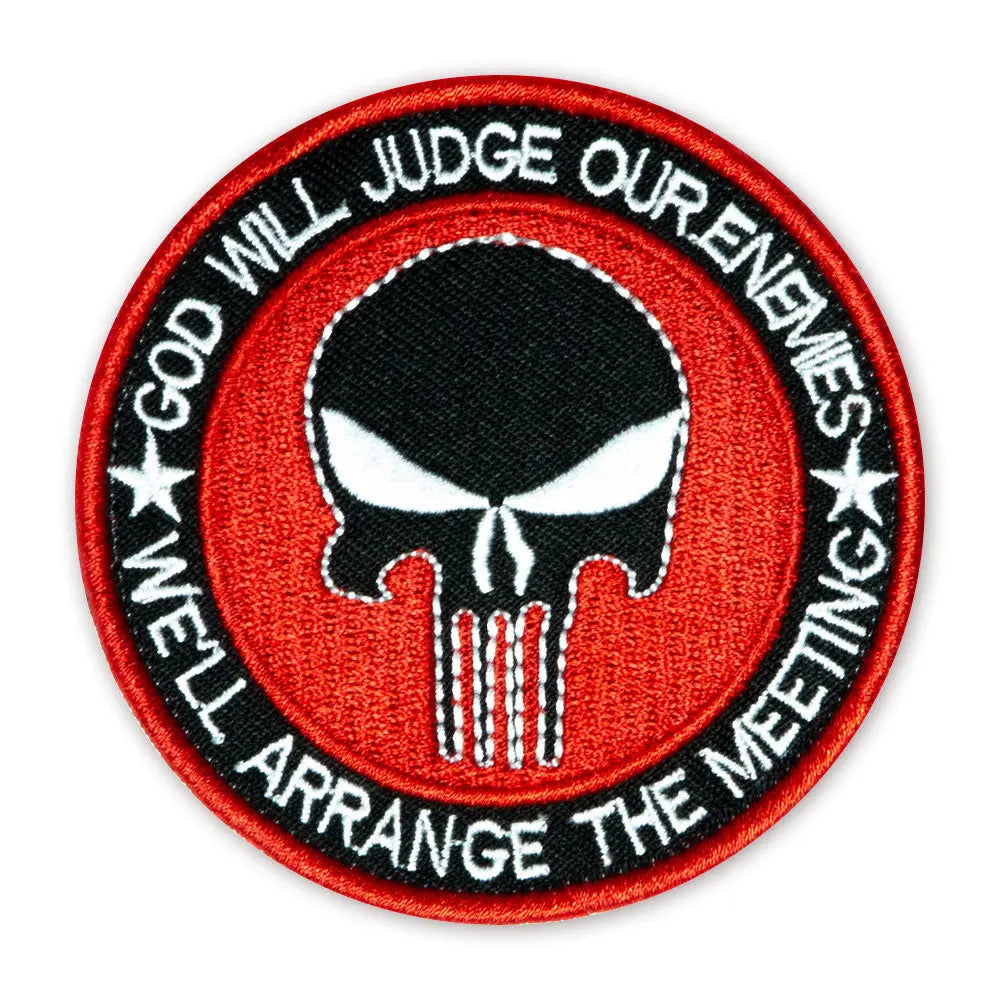 God Will Judge Our Enemies Patch Goat Trail Tactical