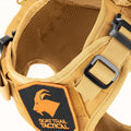 SSGLex Dog/K9 Harness + Detachable Backpack Goat Trail Tactical