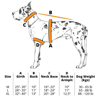 SSGLex Harness | Tactical K-9 Dog Harness Goat Trail Tactical 