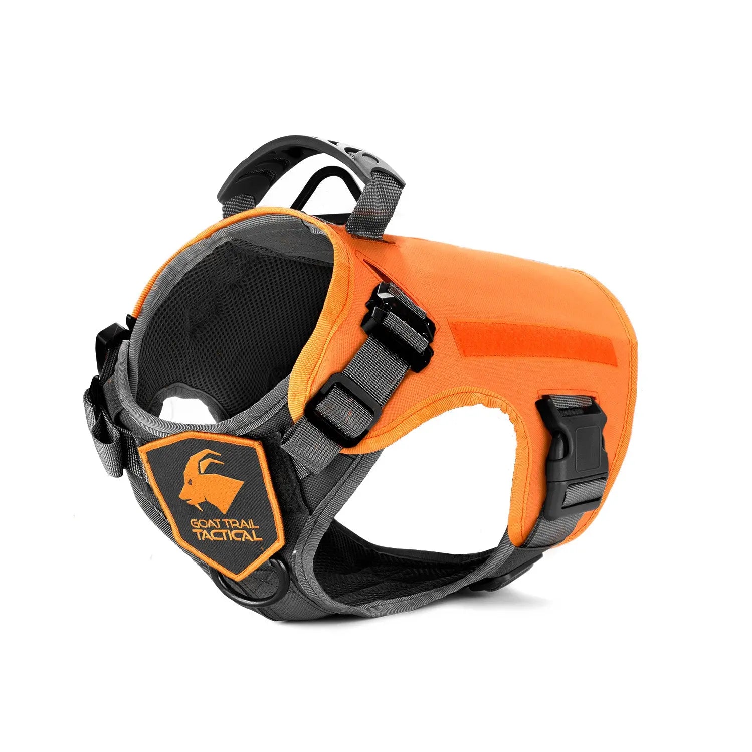 orange dog safety vest