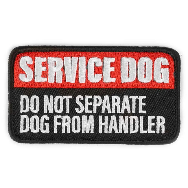 Service Dog - Do Not Separate Dog From Handler Patch Goat Trail Tactical