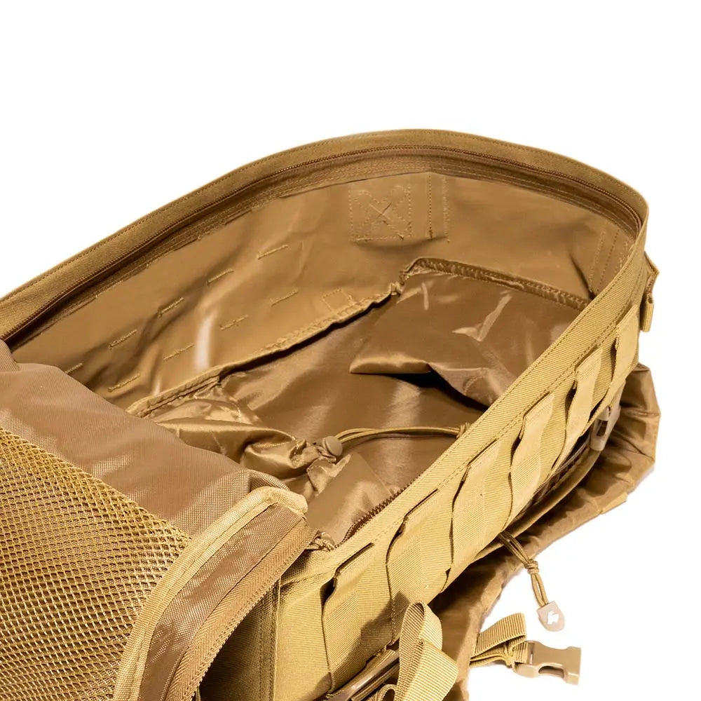 The main storage compartment of the TakinPac | 25L Tactical
