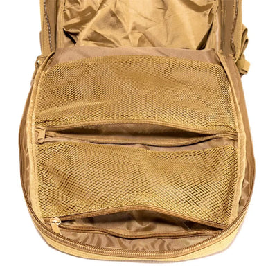 The main cover storage compartment of the TakinPac | 25L Tactical