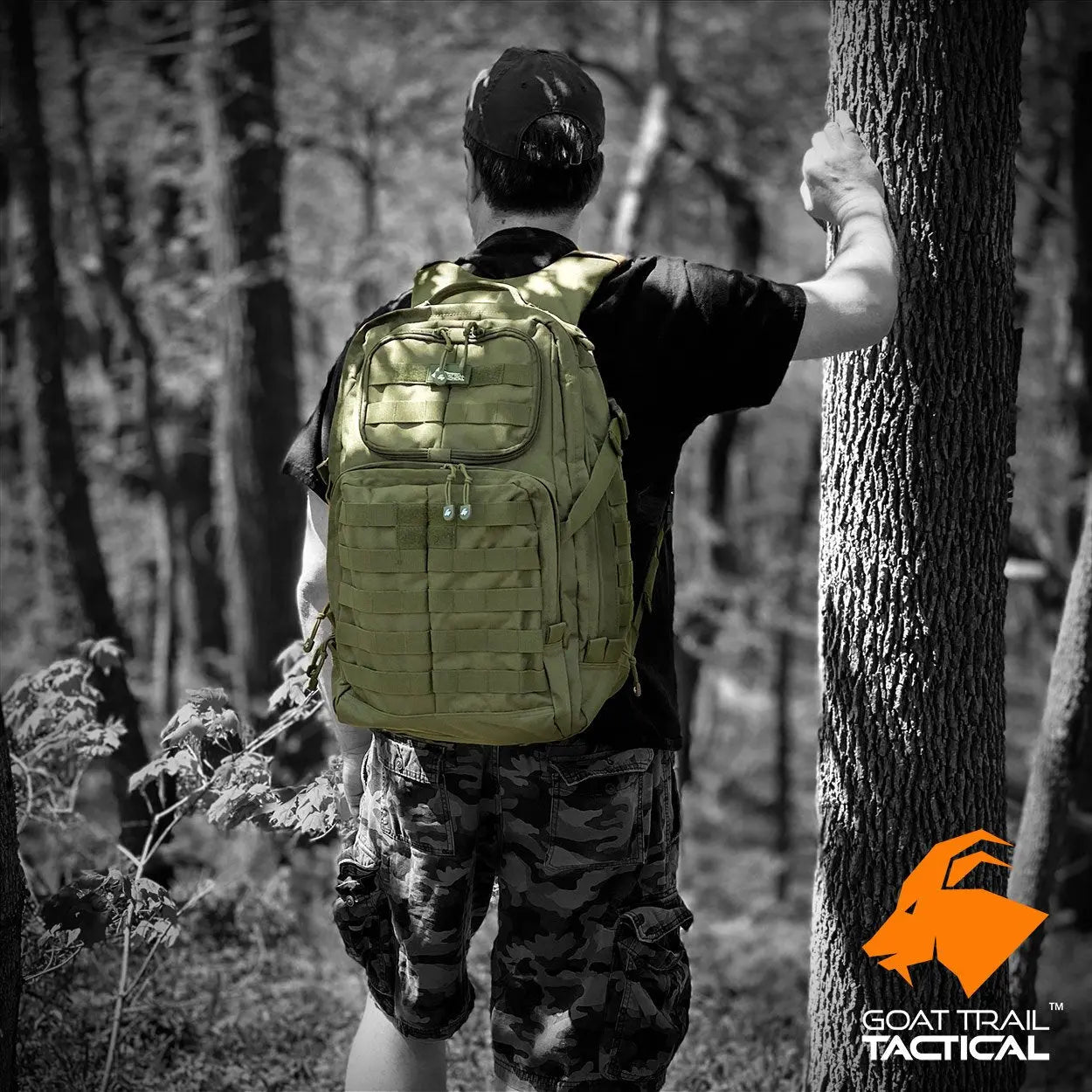 45L Desert Camo Large Capacity Military Tactical Backpack For Hiking &  Hunting – RPNB