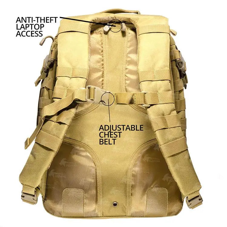 WaliaPac | 45 Liters Tactical Backpack Goat Trail Tactical 